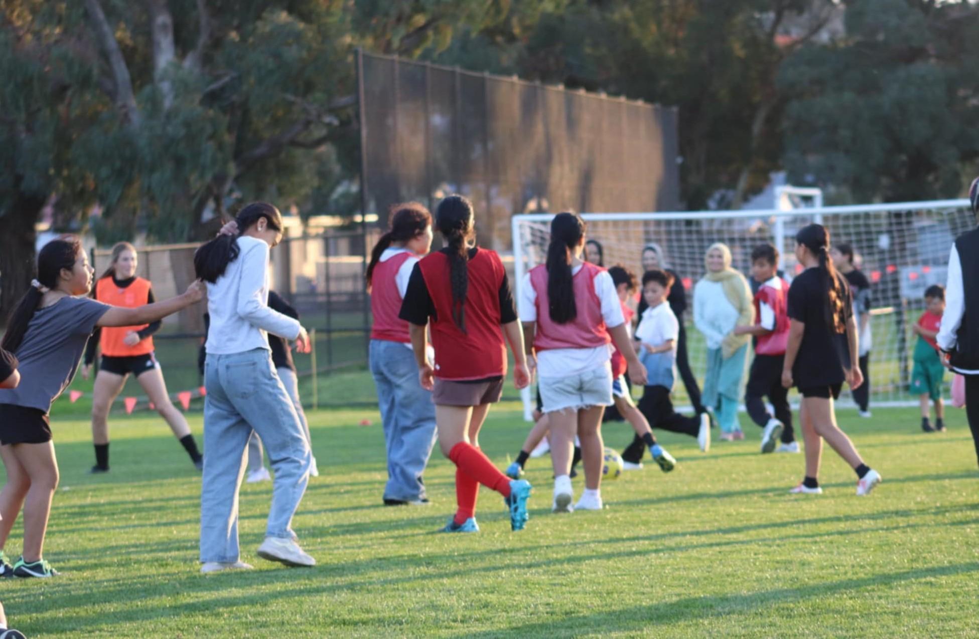 Launceston United's Women United program welcomes women and girls from diverse cultural backgrounds
