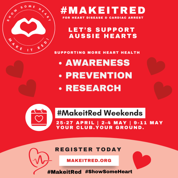 Make It Red Round April 25-27 2025