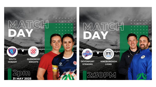 Round 9 WSL South Hobart v Glenorchy NPL Devonport v Kingborough